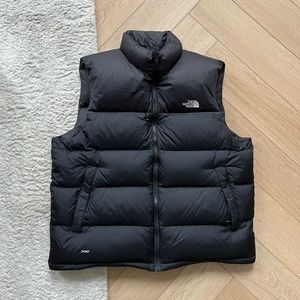 Men’s The North Face Down Vest, Black XXL